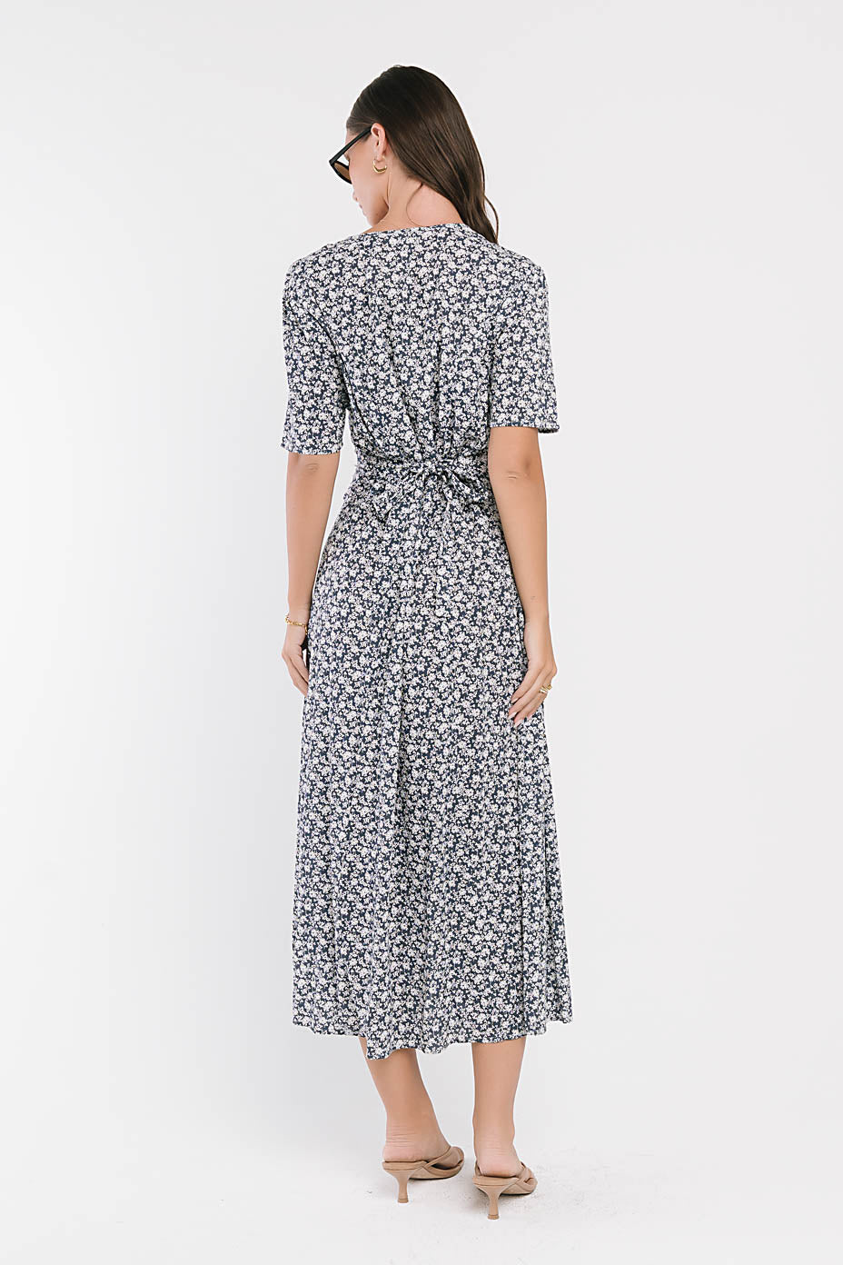 Lorie Maxi Dress in Blue