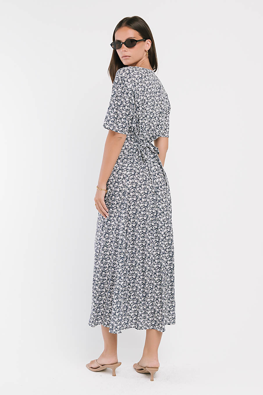 Lorie Maxi Dress in Blue
