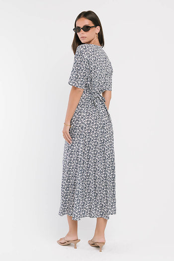 Lorie Maxi Dress in Blue