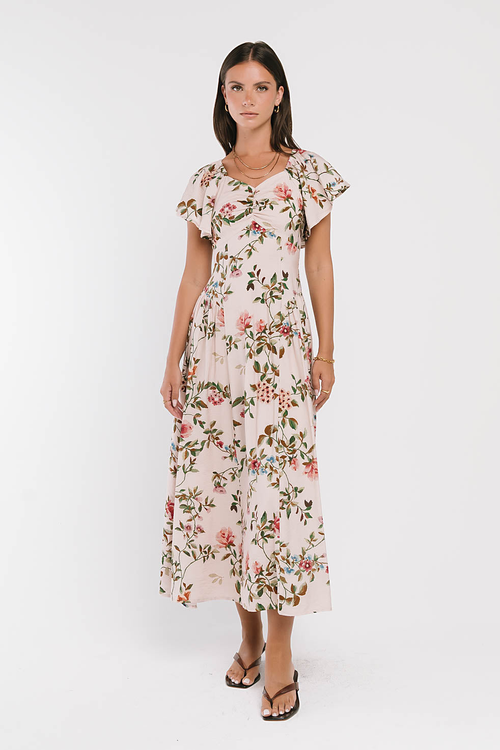 Elodie Floral Maxi Dress