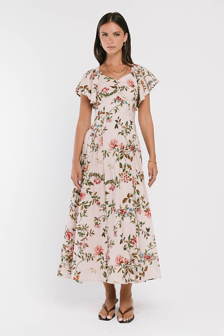 Elodie Floral Maxi Dress