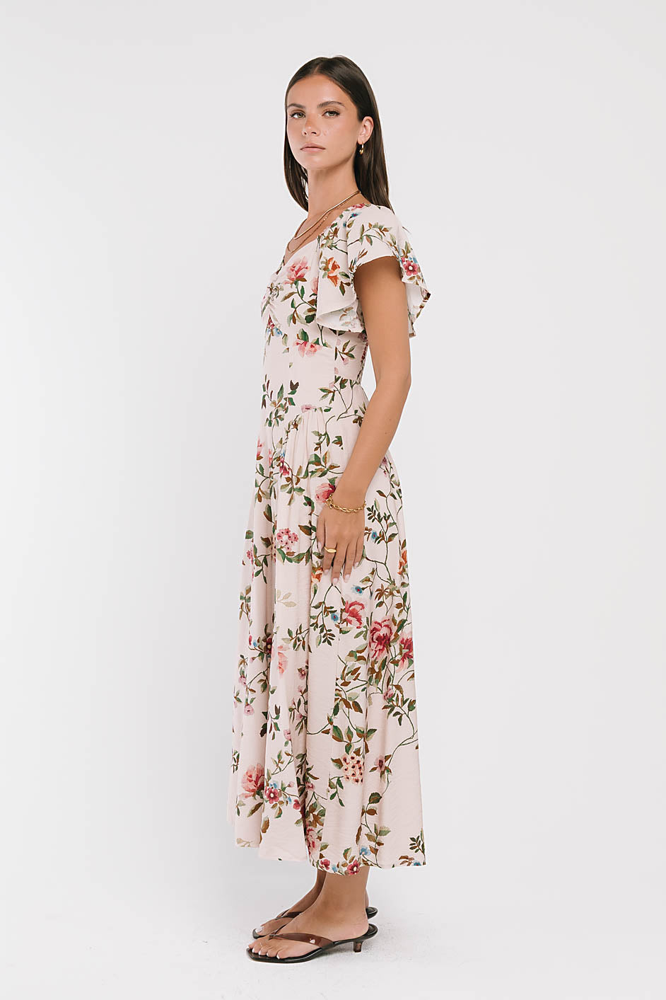 Elodie Floral Maxi Dress