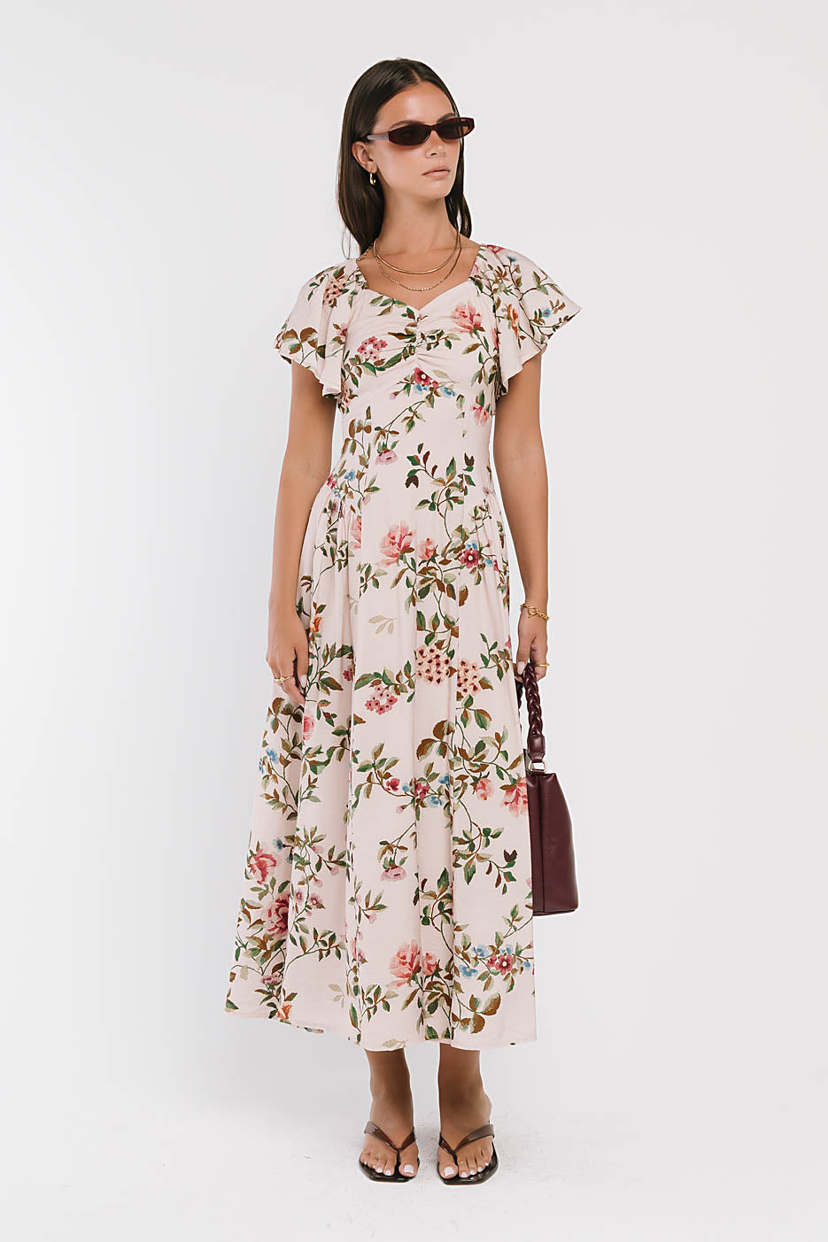 Elodie Floral Maxi Dress