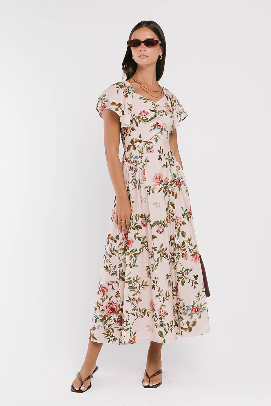 Elodie Floral Maxi Dress