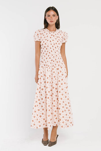 Opal Maxi Dress in Beige