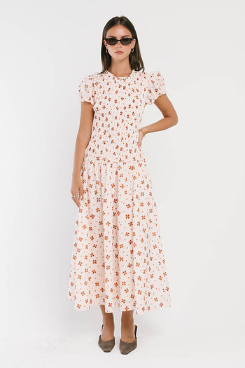 Opal Maxi Dress in Beige