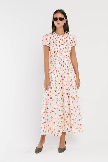 Opal Maxi Dress in Beige