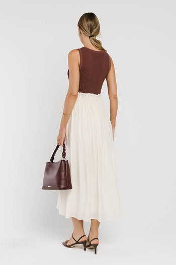 Serafina Maxi Dress in Marsala