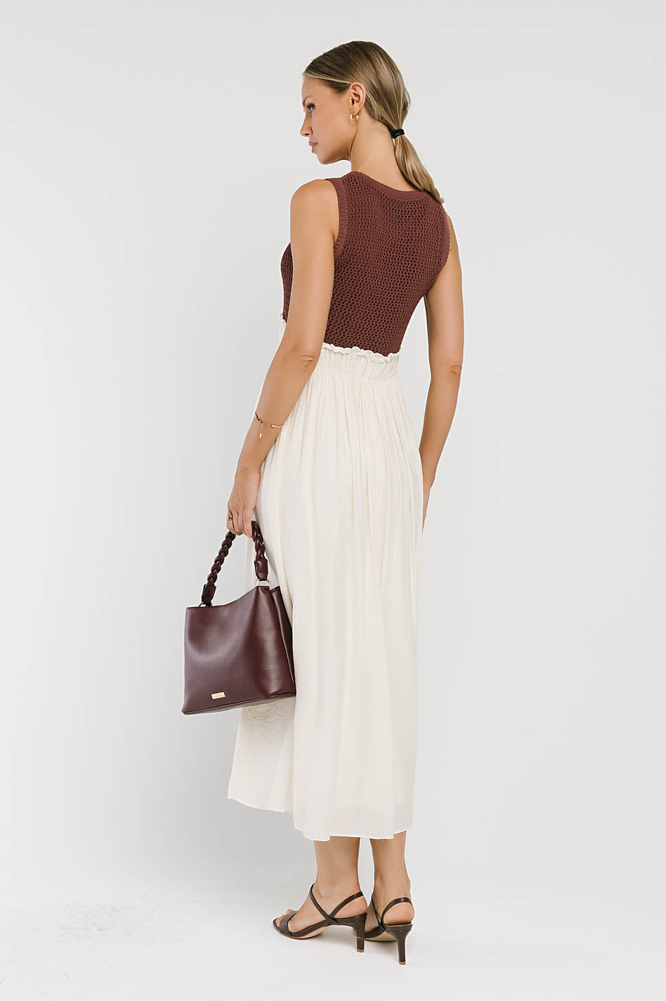 Serafina Maxi Dress in Marsala