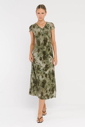 Neo Mesh Maxi Dress