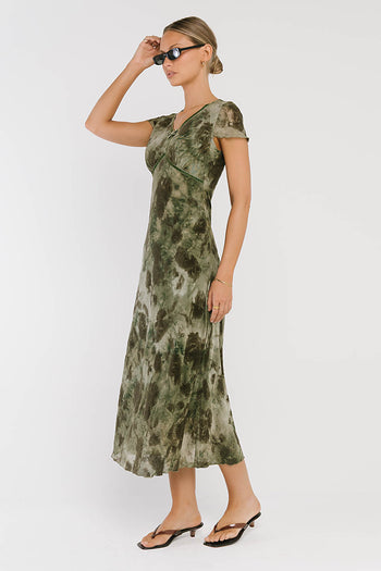 Neo Mesh Maxi Dress