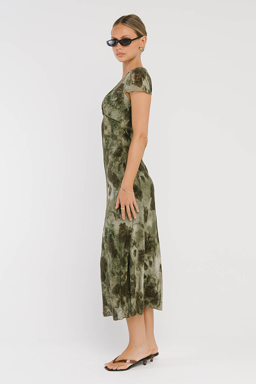 Neo Mesh Maxi Dress