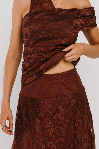 Cleo Lace Maxi Skirt