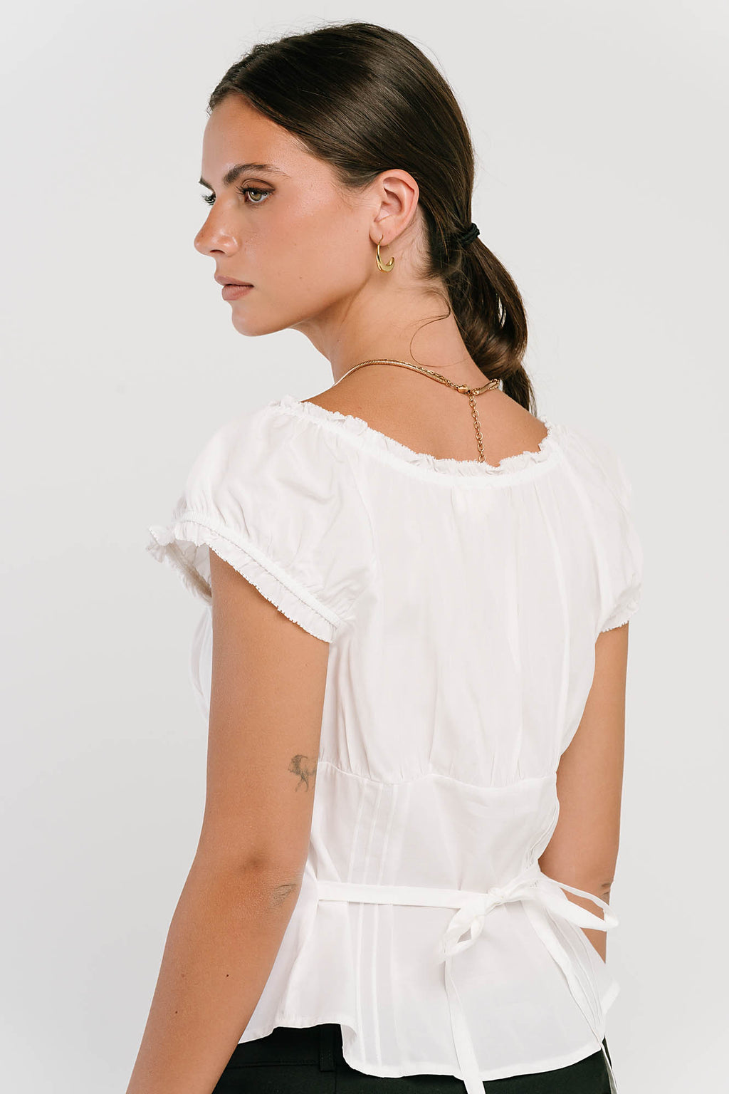 Briana Button Up Top
