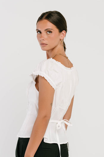 Briana Button Up Top
