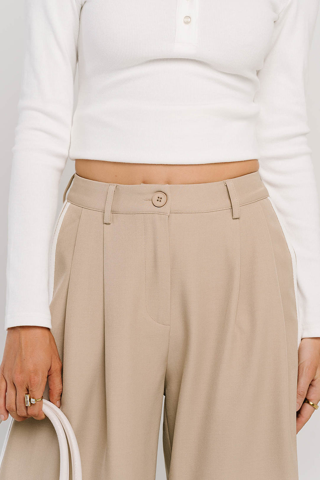 Louisa Pleated Wide Leg Pants