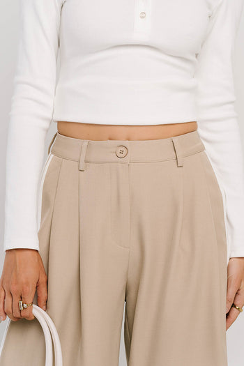 Louisa Pleated Wide Leg Pants
