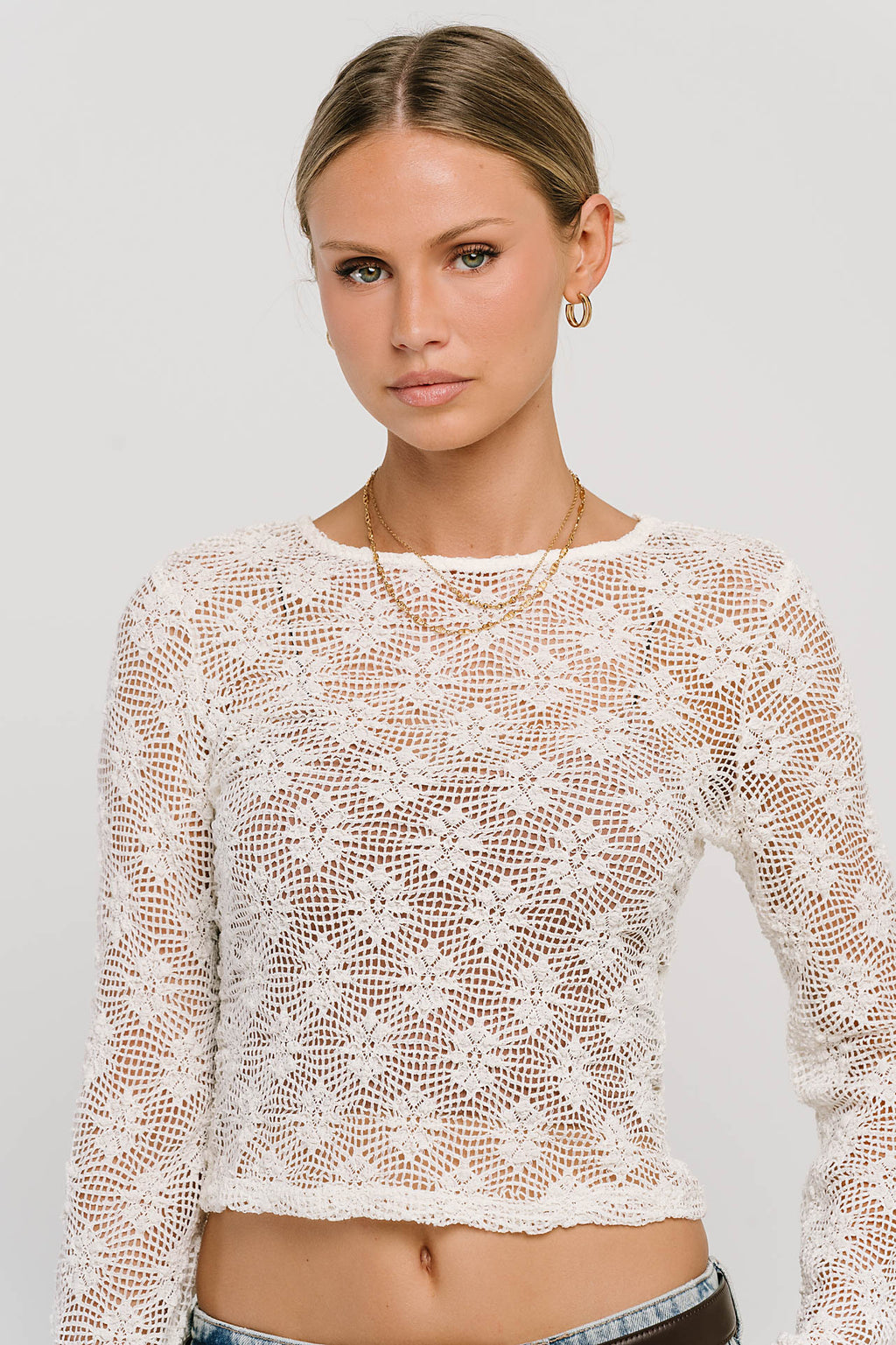 Joshua Crochet Top