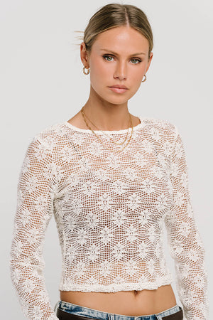 Joshua Crochet Top