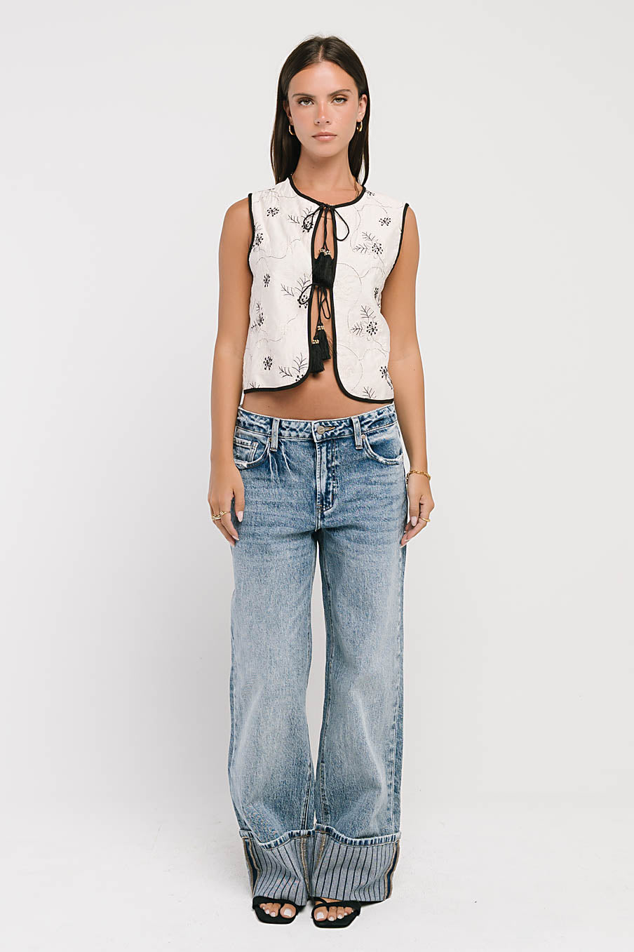Camri Embroidered Vest