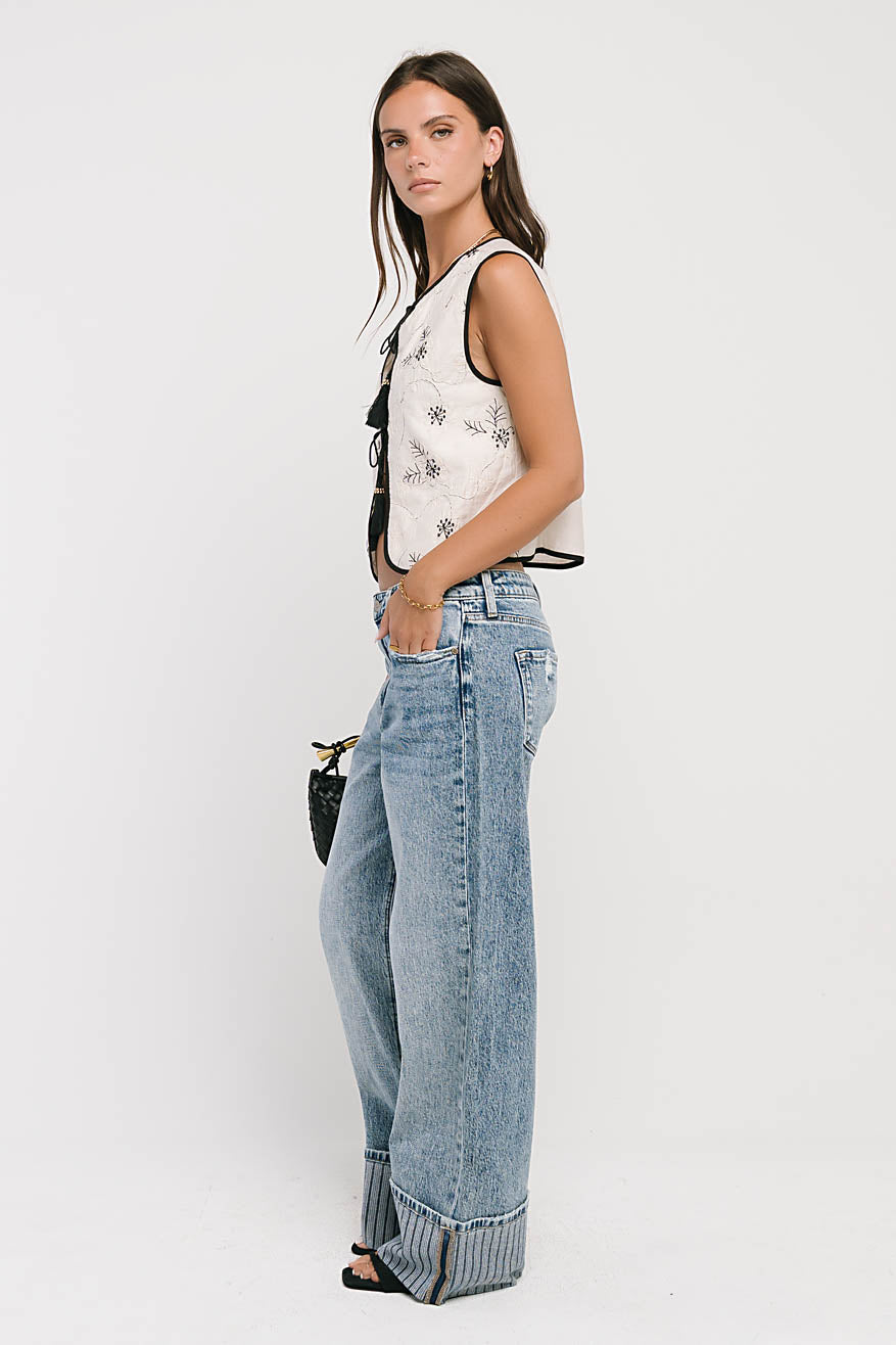 Camri Embroidered Vest