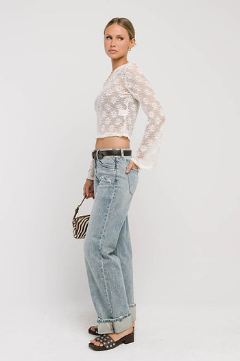 Joshua Crochet Top