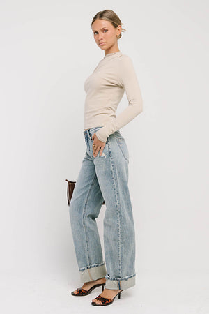 Jeni Low Rise Loose Baggy Jeans