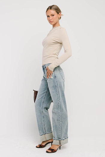 Jeni Low Rise Loose Baggy Jeans