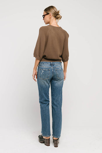 Camille Oversized Sweater in Brown
