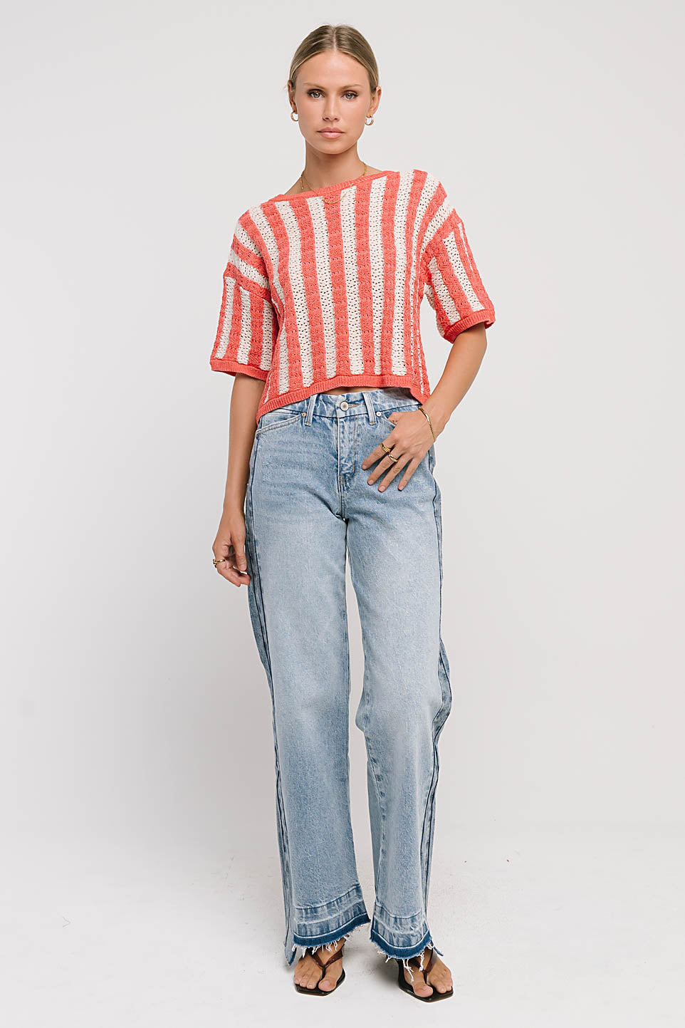 Kayda Striped Sweater
