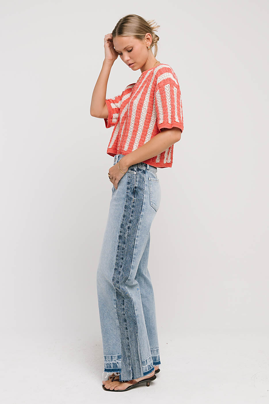 Kayda Striped Sweater