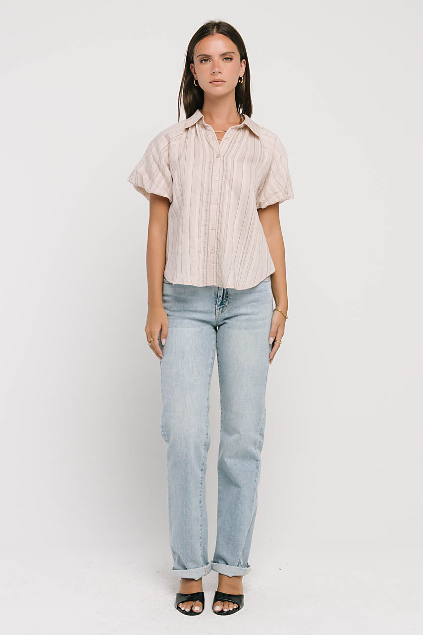 Mila High Rise Straight Leg Jeans