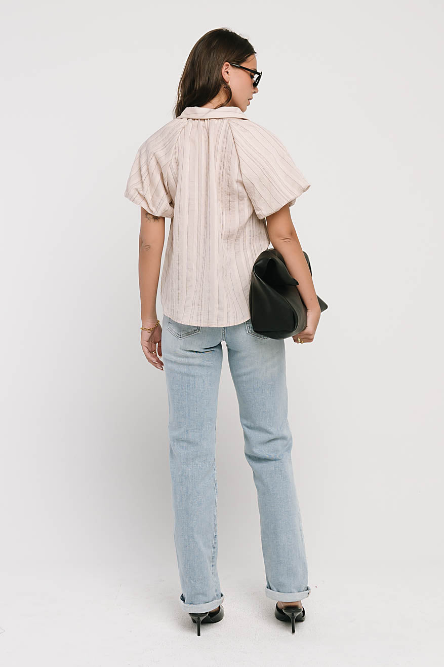 Mila High Rise Straight Leg Jeans