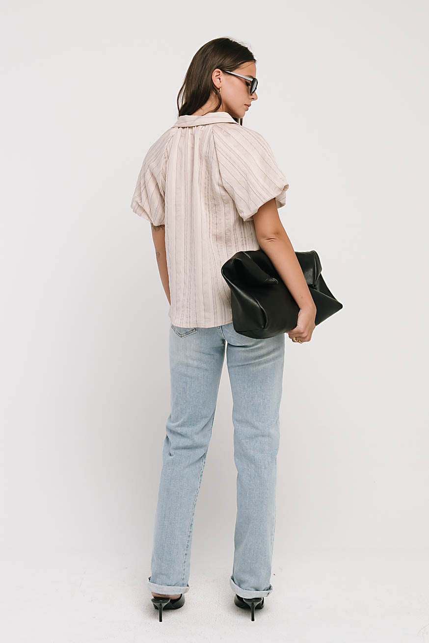 Mila High Rise Straight Leg Jeans