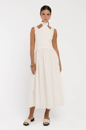 Ciel Maxi Dress in Ivory