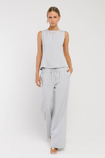Briar Wide Leg Pants in Blue
