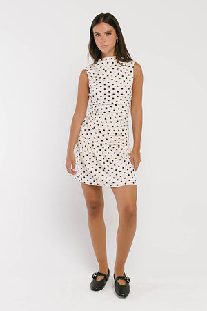 Vera Polka Dot Mini Skirt