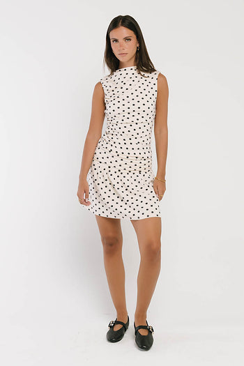 Vera Polka Dot Mini Skirt