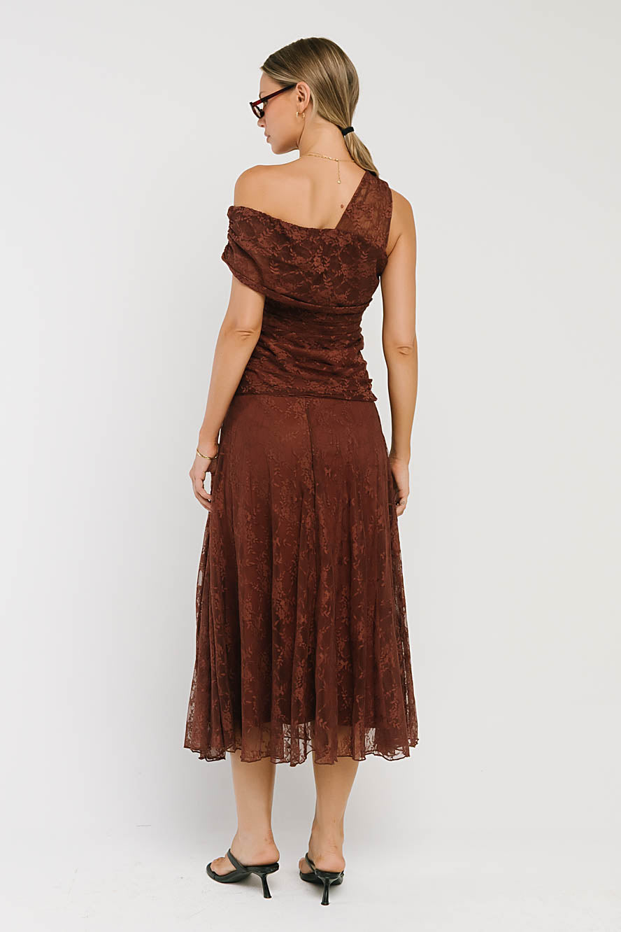 Cleo Lace Maxi Skirt