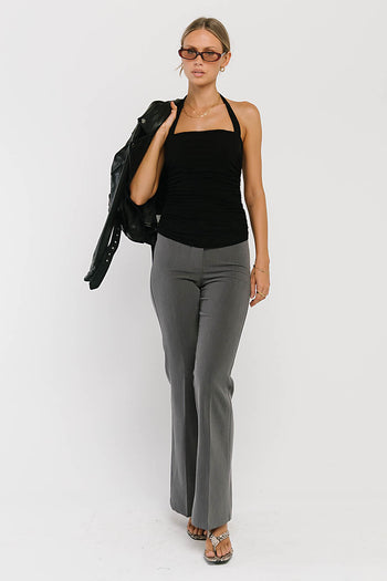 Diana Halter Top in Black