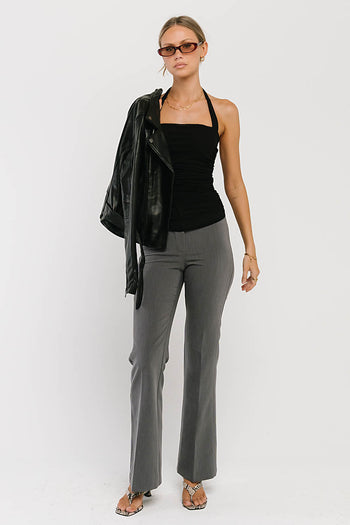 Valentina Trousers in Charcoal