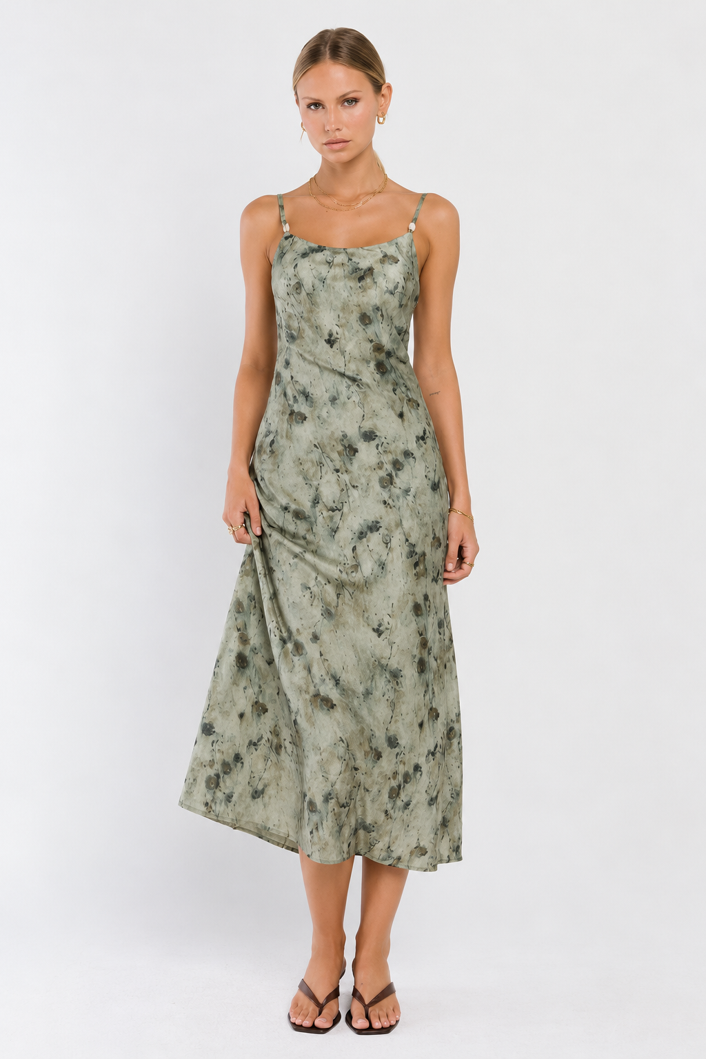 Cole Printed Maxi Dress