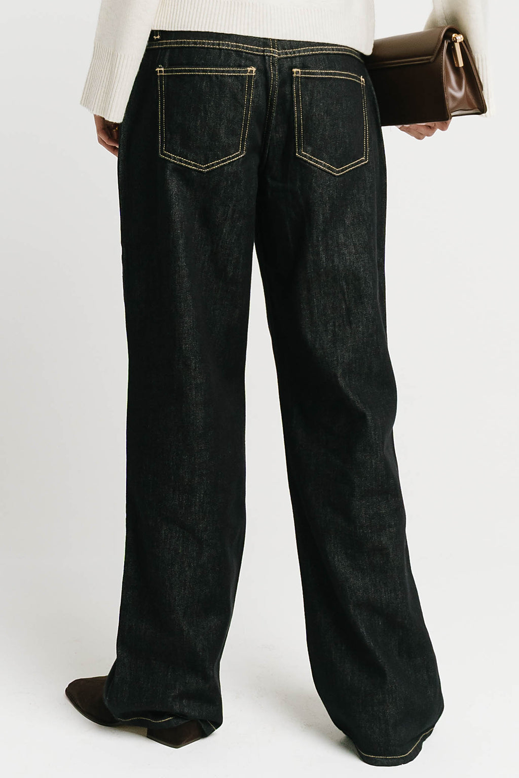 June Low Rise Wide Leg Jeans