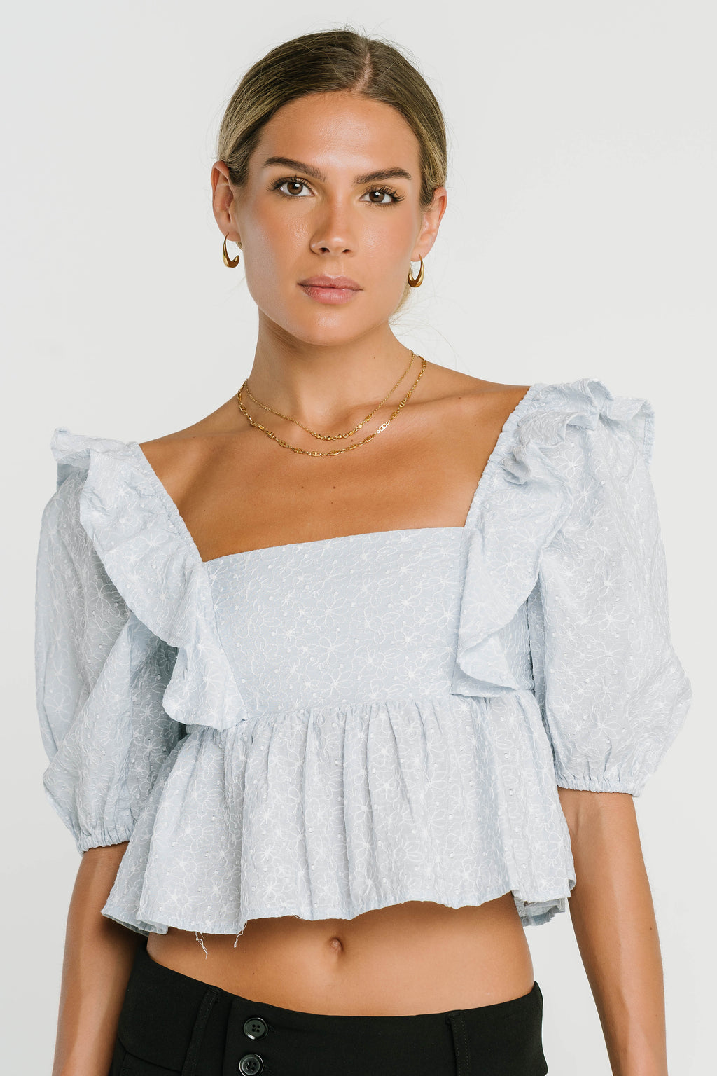 Celeste Embroidered Blouse