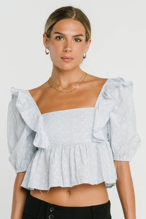 Celeste Embroidered Blouse