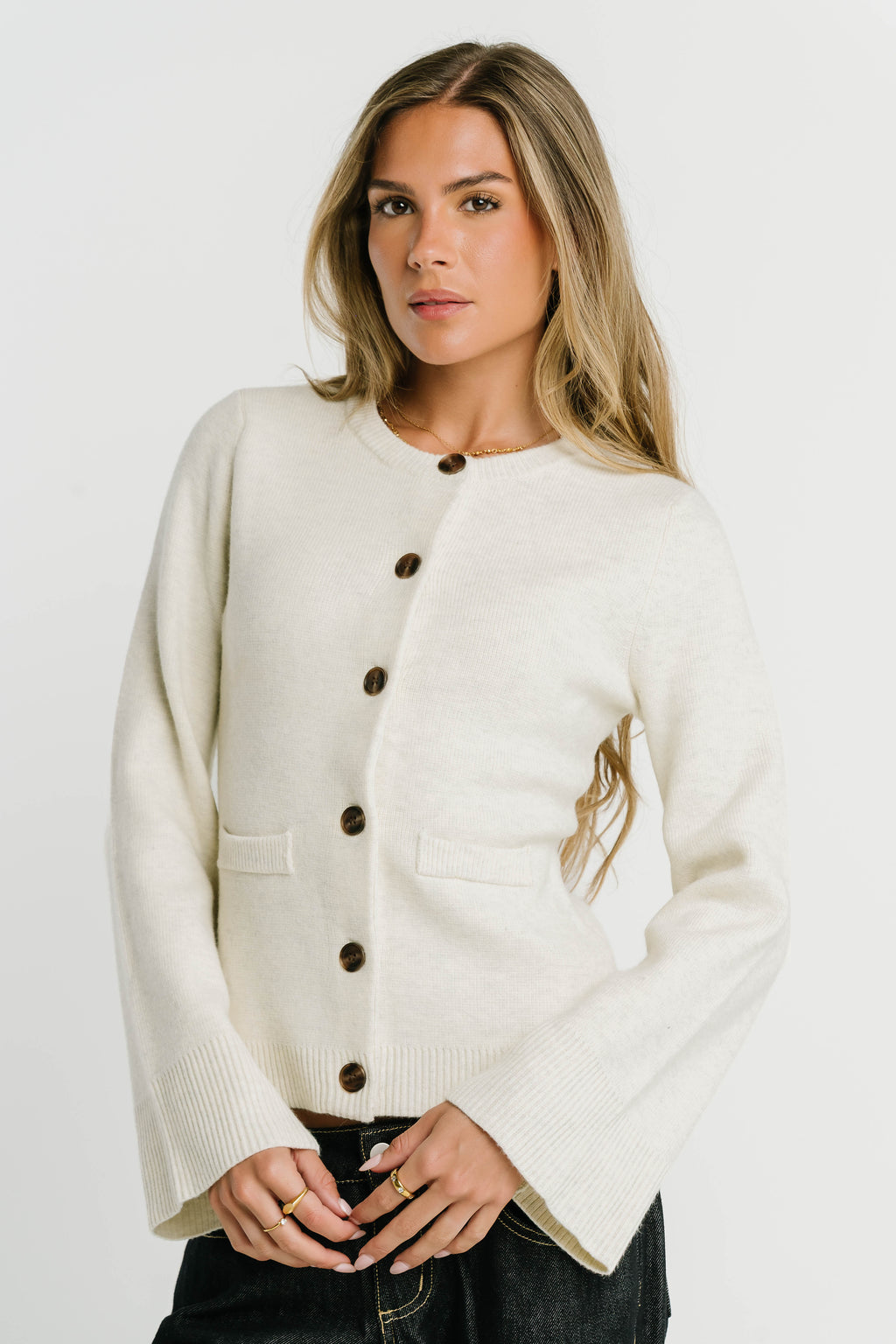Elliana Button Down Cardigan