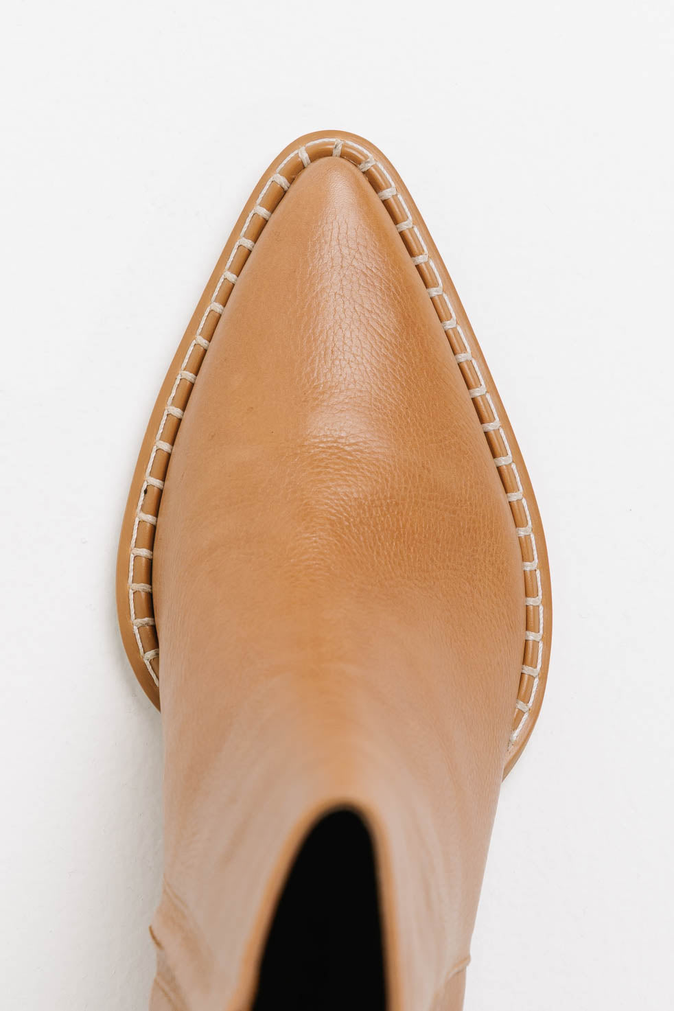 Caty Ankle Bootie in Camel