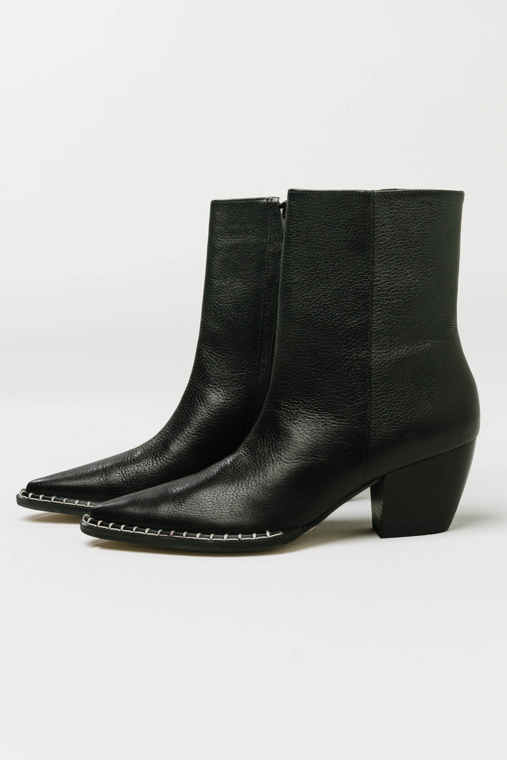Caty Ankle Bootie in Black