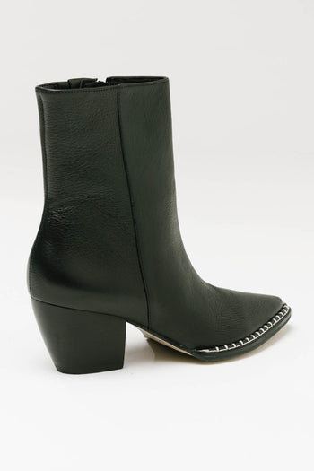 Caty Ankle Bootie in Black