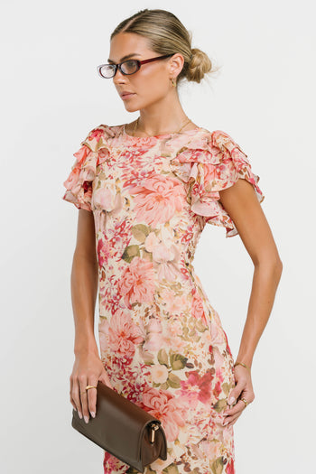 Lucia Floral Maxi Dress